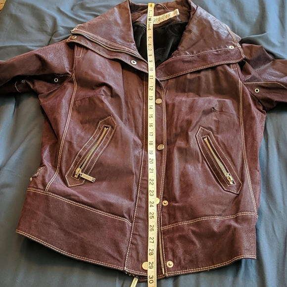 Bradley Bayou leather jacket sz L - Picture 9 of 10